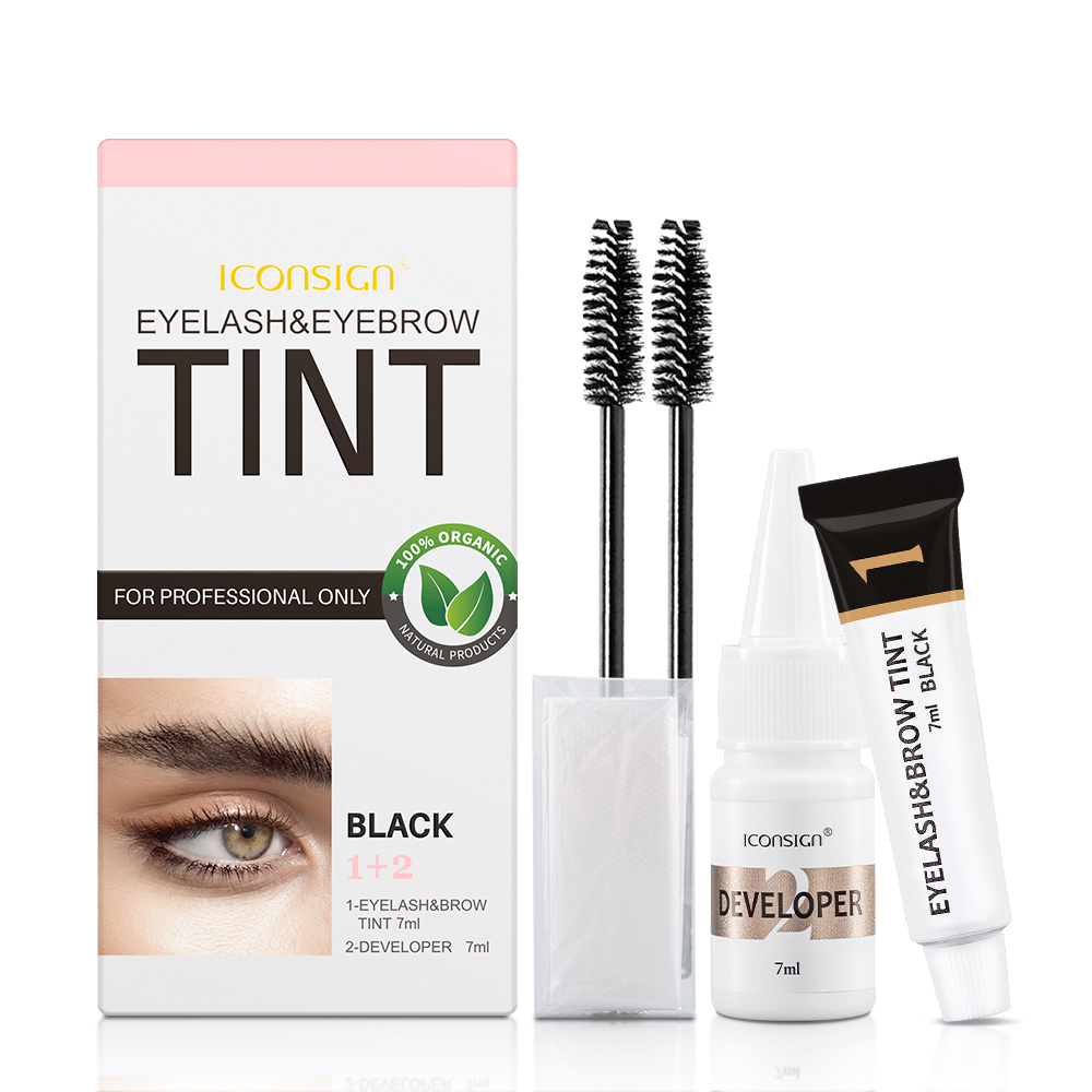 ICONSIGN Eyelash & Eyebrow Tint Kit for Brow Lamination