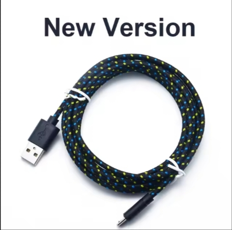 Premium Nylon Braided USB-C Cable Ultra-Durable Charger Cord