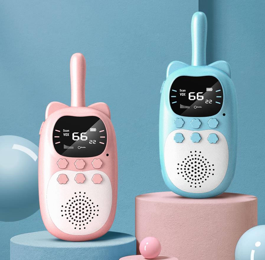 New Type Of Cross-border 3KM Wireless Handheld USB Charging Parent-child Interactive Toy Gift Children's Walkie-talkie