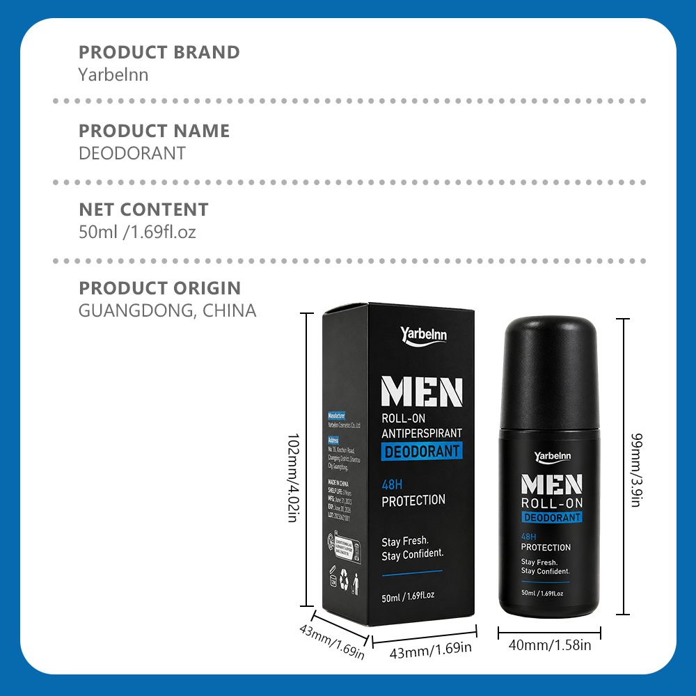 Men's Deodorant Roll-on 50ml