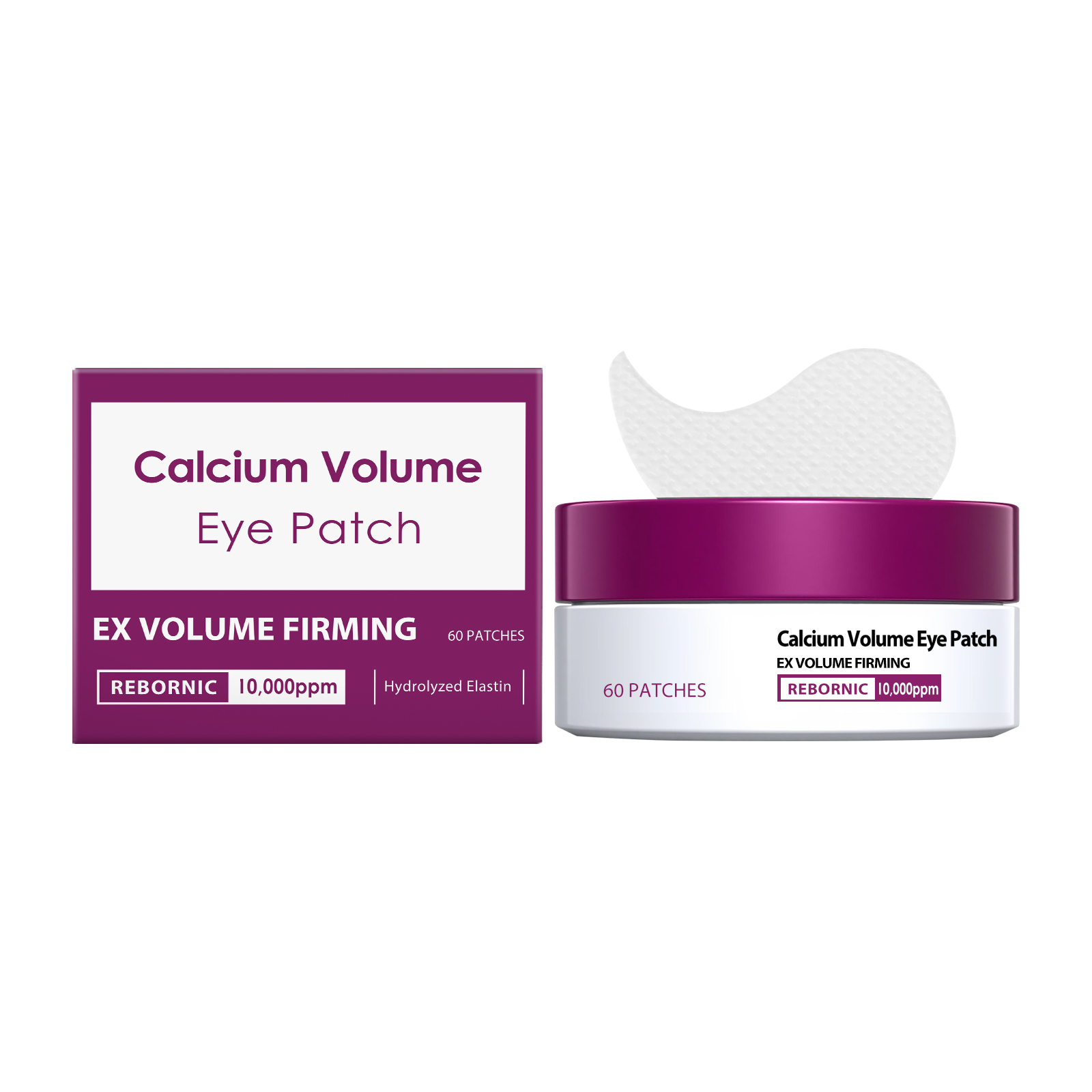 Soft And Smooth Wrinkle Eye Patches 60pcs-box