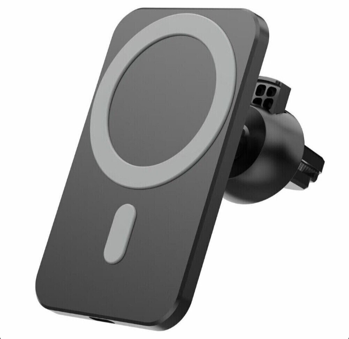 Magnetic Wireless Charger Car Mount Holder For  12 13 14 Pro Max MagSafe