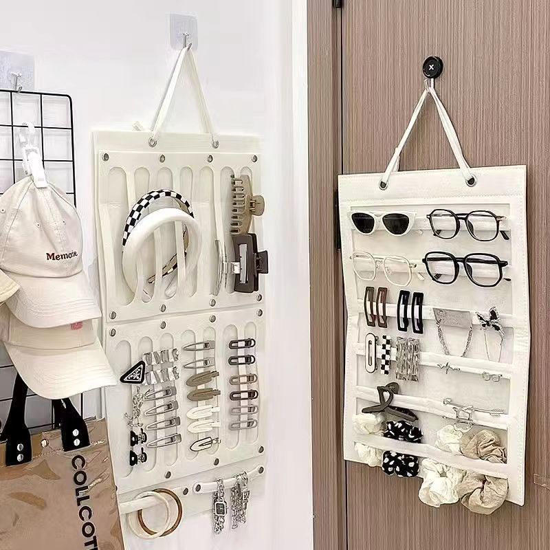 Hair Accessory Storage Hanging Bag, Wall Hair Band, Hair Tie, Hair Clip, Glasses Storage And Organization Bag, Wall-mounted Headwear Storage Wonder