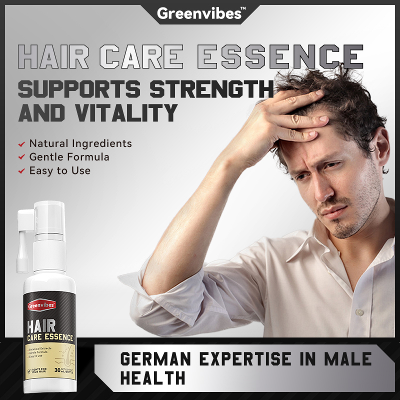 GreenVibes Anti-Breakage Hair Nourishing Essence, Repairs Dry And Frizzy Hair For Silky Smooth Tresses