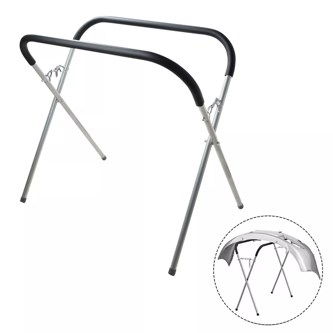 Foldaway Body Shop Trestle Table Panel Stand Adjustable Bumper Panelstand