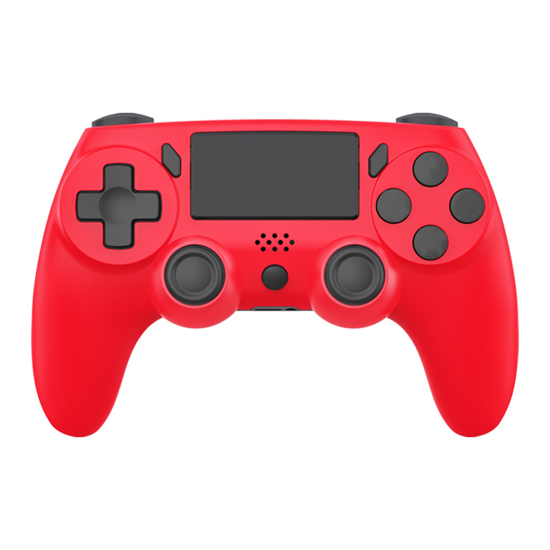 The Manufacturer's PS4 Game Controller Features A Six-axis Gyroscope With Dual Vibration Motion Sensing, A PC Computer, And A PS4 Wireless Bluetooth Game Controller
