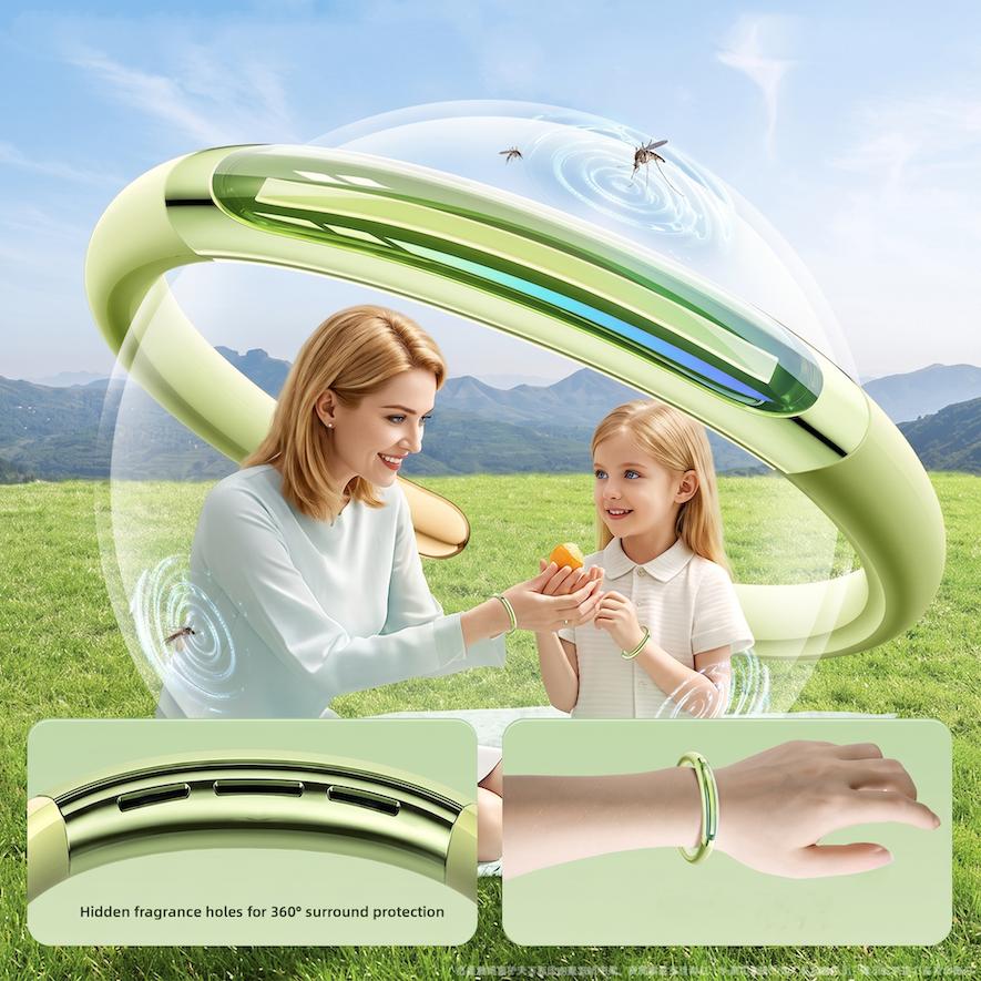 Portable Mosquito Repellent Bracelet, Anti-Mosquito Essential For Adults, Portable Mosquito Killer Device For Outdoor Use, Mosquito Repellent Wristbands Suitable For Kids