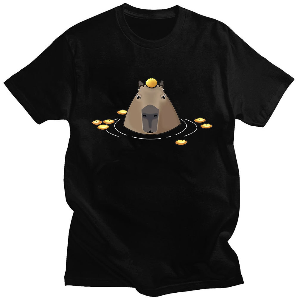 Funny Cute Capybara T-shirt Animal Pattern