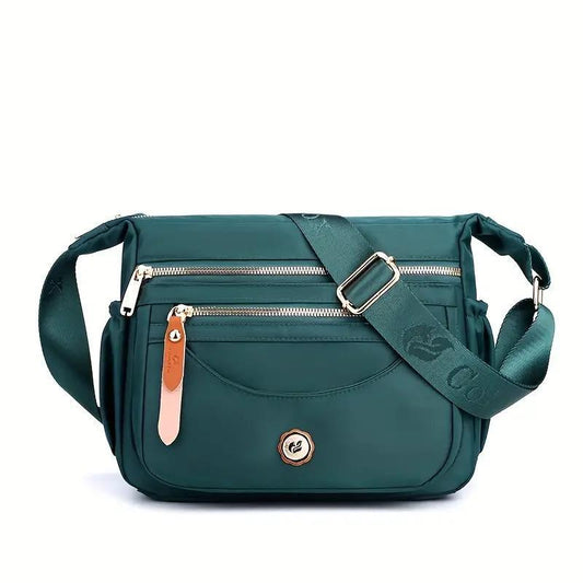 Waterproof Multi-Pocket Crossbody Bag for Women – Travel Shoulder Purse